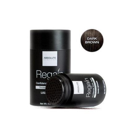 ABSOLUTE Regain Hair Fiber Medium Size - Dark Brown