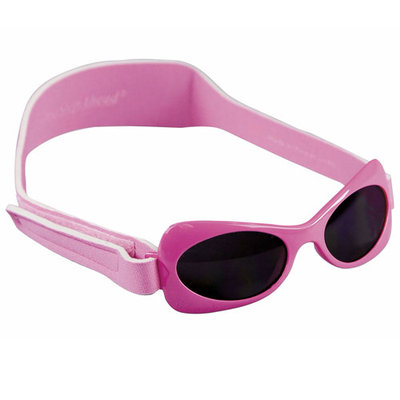 Pink Wrap Sunglasses for Baby and Toddler Girls by Sun Smarties