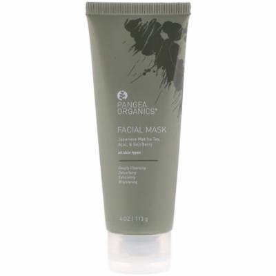 Pangea Organics Facial Mask All Skin Types Japanese Matcha Tea Acai Goji Berry 4 oz 113 g