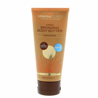Mineral Fusion Instant Bronzing Body Butter Light Medium Coconut 5 oz 141 g