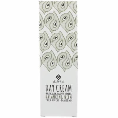 Alaffia Neem Turmeric Day Cream Yarrow Moringa 3 fl oz 88 ml