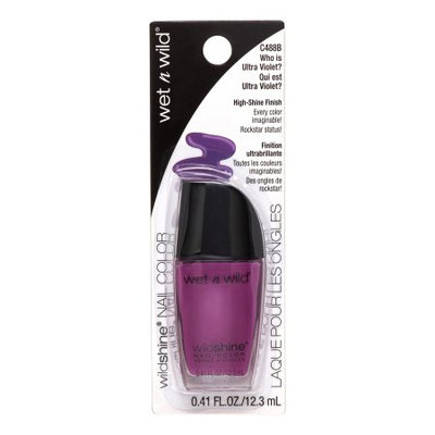 Wet N Wild Shine Nail Color, Who Ultra Violet