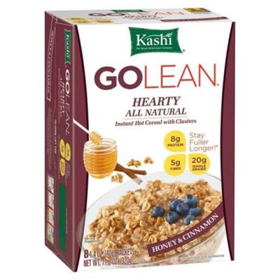 Kashi Go Lean 7 Whole Grain Honey Cinnamon, 11.2 OZ (Pack of 6)
