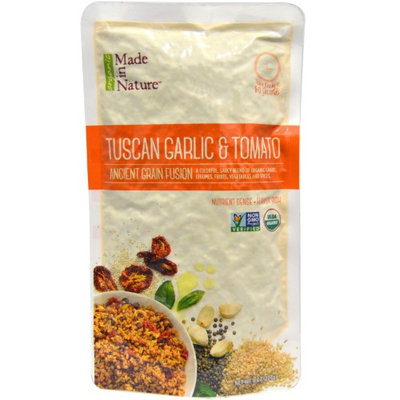 Made in Nature, Ancient Grain Fusion, Organic Tuscan Garlic & Tomato, 8 oz(pack of 4)
