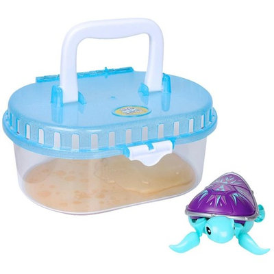 Little Live Pets Season 2 Lil Turtle Tank with Purple Starry