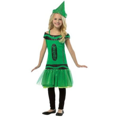 Child Crayola? Illuminating Emerald? Glitz & Glitter Dress by Rasta Imposta 4517-46, 4 to 6