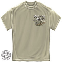 Erazorbits WICKED HUNT TURKEY Ice Gray Adult Unisex T-Shirt