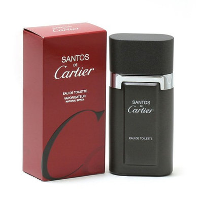 Santos De Cartier By Cartier For Men. Eau De Toilette Spray 3.3 Oz.