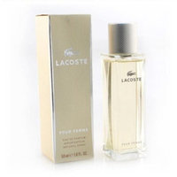 J.crew LACOSTE 10120783 LACOSTE POUR FEMME EDP SPRAY BEIGE BOX