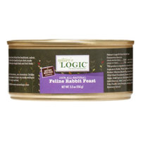Nature's Logic Feline Rabbit Feast Canned Cat Food, 5.5 Oz (Case of 12)