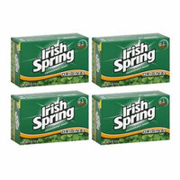 Irish Spring Deodorant Bath Bar, Original, 3.75 oz, 4 Pack