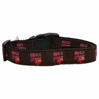 Beach Lover Nylon Dog Collar Xs