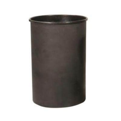 Outdoor Trash Can Liner With 55 Gallon, Black Plastic