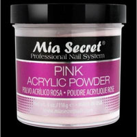 LWS LA Wholesale Store MIA SECRET PINK ACRYLIC POWDER PROFESSIONAL NAIL SYSTEM (4 oz Pink Acrylic Powder)