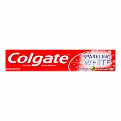 Colgate Sparkling White Toothpaste Gel CinnaMint (Pack of 10)