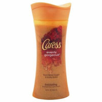 Caress Evenly Gorgeous Exfoliating Body Wash 12 oz