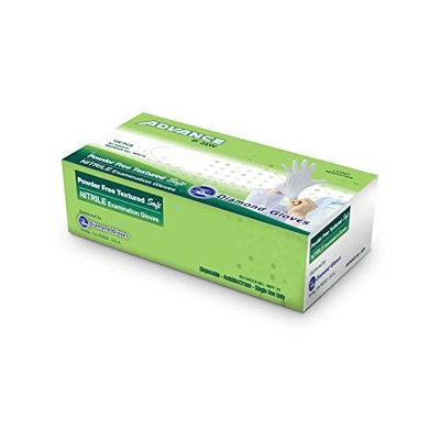 White Nitrile Examination Powder Free Gloves (Medical), 1000pcs/Case - 10 Boxes, (Latex Free) (CE, FDA) (Maximum Protection) - FREE SHIPPING, BIG SAVINGS AND GOOD DEALS