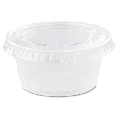 Conex Complements Portion/Medicine Cups, 2oz, Clear, 125/Bag, 20 Bags/Carton