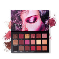 Eyeshadow Powder Palette, Xisheep Matte Eyeshadow Palette & Glitter Eyeshadow 18 Colors Combination Smoky with Shimmer Eyeshadow Twilight & Dusk Makeup Palette Cosmetics