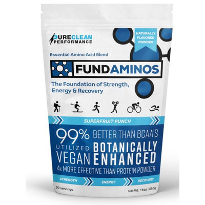 Pureclean Performance Pure Clean Performance FundAminos Powder, Naturally Flavored, 13.7 Oz