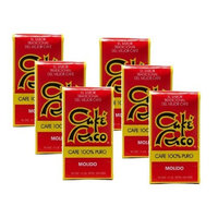 Cafe Rico Ground Coffee From Puerto Rico 14 Ounces 6 Pack Molido