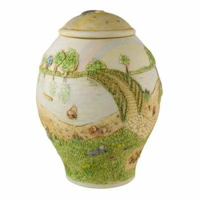 Perfect Memorials Rainbow Bridge Pet Cremation Urn