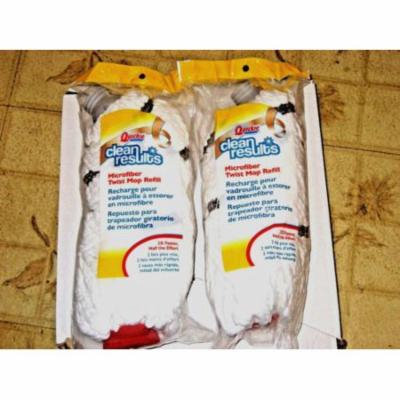 Quickie Clean Results Microfiber Twist Mop Refill 036MCR 035CR 0362MCR Lot of 2