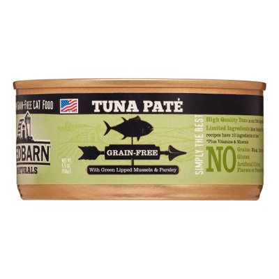 Redbarn Grain-Free Wet Cat Food, Tuna Pate, 5.5 Oz, 24 Ct (Case of 24)