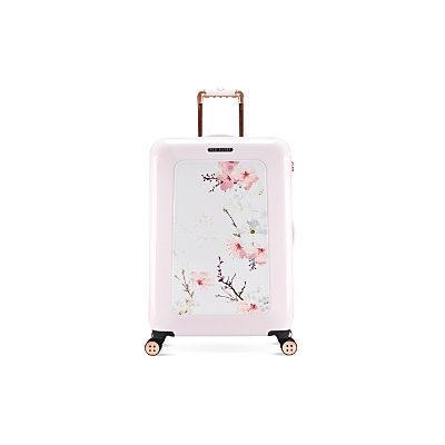 Ted Baker Oriental Blossom 4 Wheeled Medium Trolley Case - Oriental Blossom