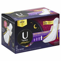 U by Kotex All Nighter Ultra Thin Pads Extra Heavy Overnight - 36 ct