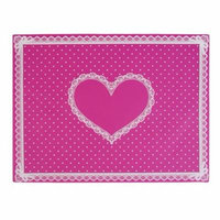 Oie Loves Silicon Lace Polka Dot Heart Pattern Nail Art Table Mat Pad Manicure Clean