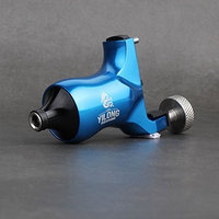 Yilong Rotary Tattoo Machine Gun Space Aluminium Frame,Japanese Technology Motor, Stroke Length 3.5mm,DC Connector for Liner and Shader Machine for Tattoo Artists (blue)