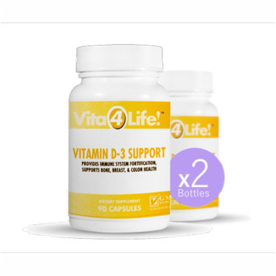 Extra Strength Vitamin D3 (Cholecalciferol) Double Bottle