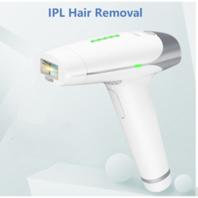 ELEOPTION Professional Epilator Shaving Machine 300000 Times Flashes 5 Levels Laser IPL Body Permernent Hair Removal System for Men Women Full Body