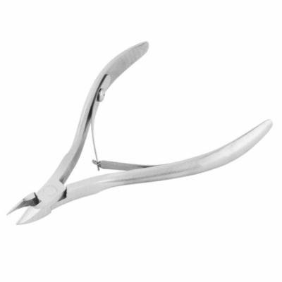 Stainless Steel Cuticle Nipper Cutter Nail Art Clipper Scissor Manicure Tool,Silver