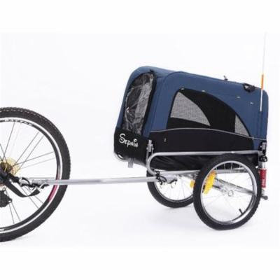 Sepnine 10308S-Blue Small Bicycle Pet Trailer Only, Blue