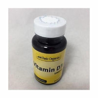 Basic Organics Vitamin D3 1000 IU Softgels, 30ct 054458323341S219