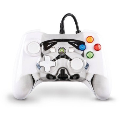 PowerA 1346112-01 Wired Star Wars Stormtrooper Controller for Xbox 360 - White, Black