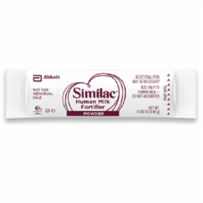 Similac with iron, human milk fortifier part no. 54598 (1/ea)