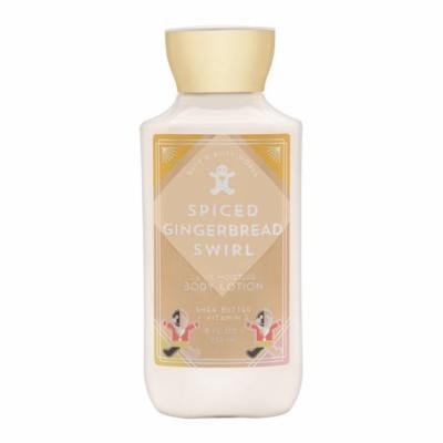 Bath & Body Works Spiced Gingerbread Swirl 8.0 oz 24 Hr Moisture Body Lotion