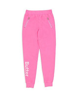 Butter Girls' Fleece Joggers with Zippered Pockets - Little Kid