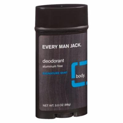 Every Man Jack Deodorant Signature Mint3.0 oz.(pack of 12)