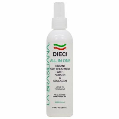 La-Brasiliana Dieci All-In-One Instant Hair Treatment - 8.45 fl.oz.