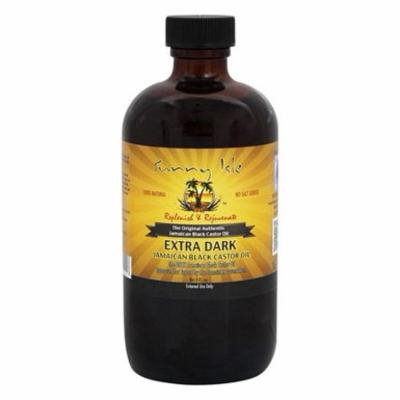 Jamaican Black Castor Oil Extra Dark - 8 fl. oz. by Sunny Isle (pack of 2)