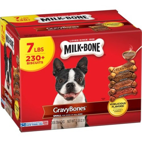 MilkBone Gravy Bones Dog Biscuits, Small, 7 Lb. Reviews 2019
