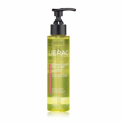 Lierac Cleansing Oil Makeup Remover for Face & Eyes, 5 Oz + Makeup Blender Stick, 12 Pcs
