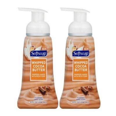Softsoap Whipped Cocoa Butter Foaming Liquid Hand Soap, 8 oz, 2 Pack