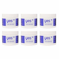 Yes To Blueberries Age Refresh Deep Wrinkle Night Cream, 1.7 oz (Pack of 6) + Makeup Blender Stick, 12 Pcs