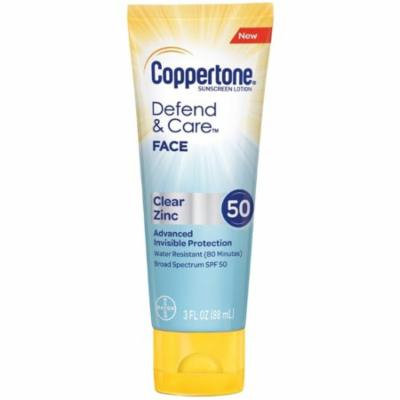6 Pack - Coppertone Sunscreen SPF 50 Lotion, 3 oz