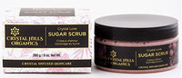 Crystal Hills Organics Sugar Body Scrub Crystal Love Rose Quartz